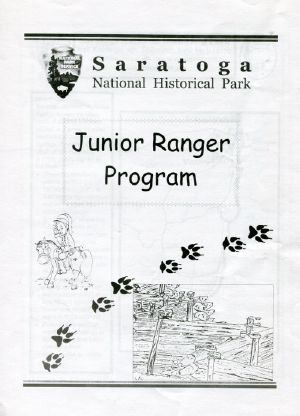 [Gutenberg 60317] • Saratoga National Historical Park Junior Ranger Program